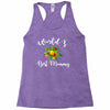 world's best mommy Racerback Tank