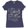 pour le transport Ladies Fitted T-Shirt