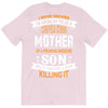 Super Cool Mother Of A Freaking Awesome Son T-Shirt