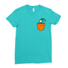 plankton pocket Ladies Fitted T-Shirt