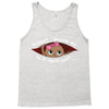 April Peeking Out Baby Girl Tank Top