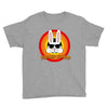 too hip to hop   bunny easter Youth Tee