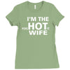 im the hot wife Ladies Fitted T-Shirt