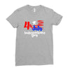 happy independence day the united states Ladies Fitted T-Shirt