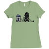 robotic hoover Ladies Fitted T-Shirt