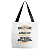Super Cool Grandson Of A Freaking Awesome Mother Tote Bags