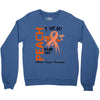 wear peach for  my [you can write any name] Crewneck Sweatshirt