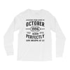 legends were born in october genuıne 1996 qualıty one kind of aged l Long Sleeve Shirts