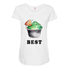 Best Friends Tacos Maternity Scoop Neck T-shirt