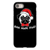 bah hum pug scrooge grinch christmas iPhone 8