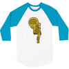 han of the king 3/4 Sleeve Shirt