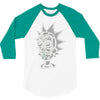 scientific sketch 3/4 Sleeve Shirt
