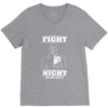 Fight Night V-Neck Tee