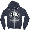 vintage quality without compromise 1994 aged to perfection Zipper Hoodie
