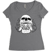 skull gamer 2 Women's Triblend Scoop T-shirt