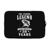The Fishing Legend Reeling Them In For 30 Years Laptop cover