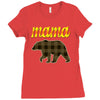 mama bear Ladies Fitted T-Shirt