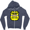 grammar police customizable Zipper Hoodie