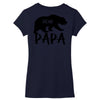 Papa Bear Women's V-Neck T-Shirt
