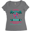 Thyroid Cancer Warrior Women's Triblend Scoop T-shirt