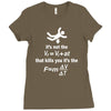 midnight Ladies Fitted T-Shirt