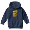 who shot first Youth Hoodie