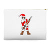 rock star santa claus father christmas Accessory Pouches