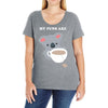 My Puns Are Ladies Curvy T-Shirt