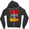 burn the patriarchy Zipper Hoodie