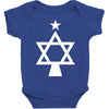 chrismukkah tree christmas Baby Bodysuit
