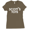 scotts tots Ladies Fitted T-Shirt