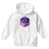 d20 galaxy Youth Hoodie