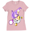 majin boo Ladies Fitted T-Shirt