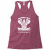 body by krang Racerback Tank