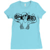 skate or die Ladies Fitted T-Shirt