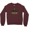 mustache pinch Crewneck Sweatshirt