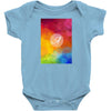 letter a  initial Baby Onesie