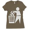 nazism Ladies Fitted T-Shirt