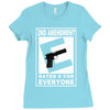 second amendment rated e for everyone Ladies Fitted T-Shirt