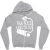 what would macgyver do humor Zipper Hoodie