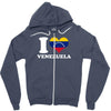 I love Venezuela Zipper Hoodie