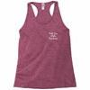 kale'em with kindness pocket Racerback Tank