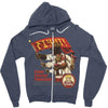 the bearshevik revolution Zipper Hoodie