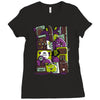 monster at house Ladies Fitted T-Shirt