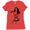 wonder woman Ladies Fitted T-Shirt