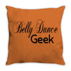 belly dance geek choose your own style dark Throw Pillow