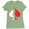 sexy poker Ladies Fitted T-Shirt