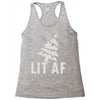 lit af Racerback Tank