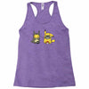 totoro &amp; pikachu onesie Racerback Tank