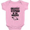 Greatest Stepdad In The Universe Baby Onesie